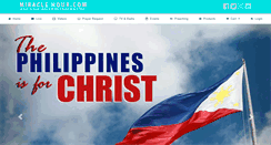 Desktop Screenshot of miraclehour.org