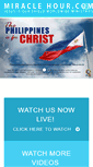 Mobile Screenshot of miraclehour.org